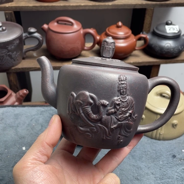 紫砂茶壶紫砂微瑕