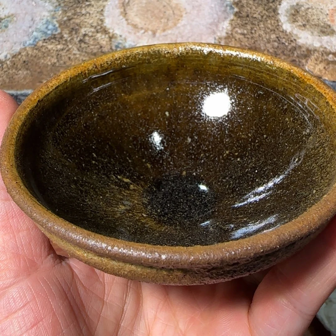 柴烧建盏茶盏茶杯81