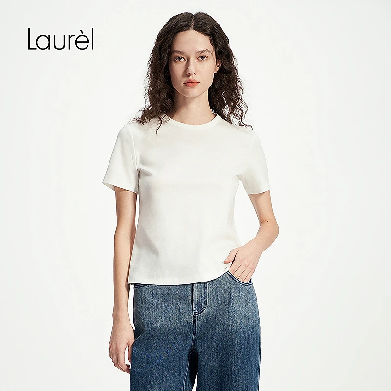 Laurel25春新款宽松款T恤女LWD361Z00900