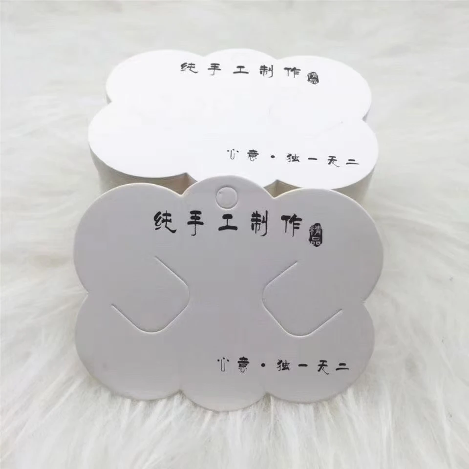 【有文精选】DIY手工饰品卡片包装袋发夹发饰包装纸卡配件纯手工