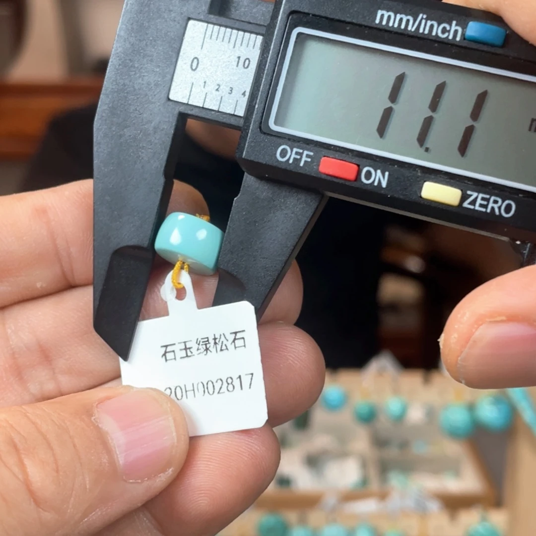 绿松石未镶嵌颈饰