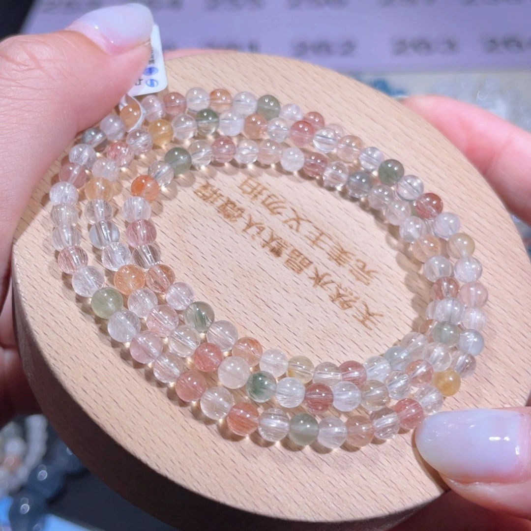 水晶手链未镶嵌253 号多样性发一G 5mm+