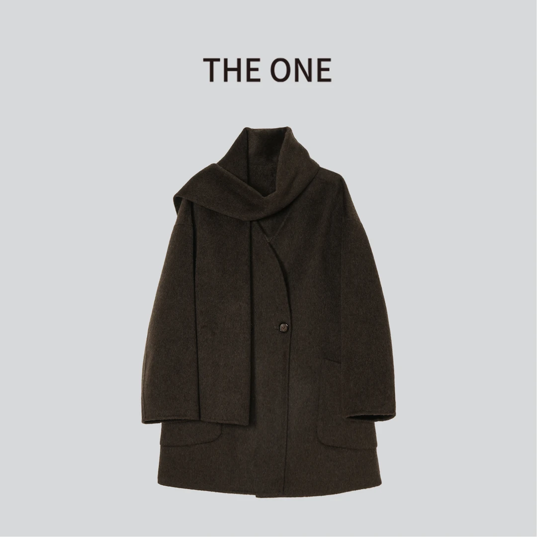 The One【梅菲尔暮色】2025秋冬随性极简设计师款羊毛羊绒大衣