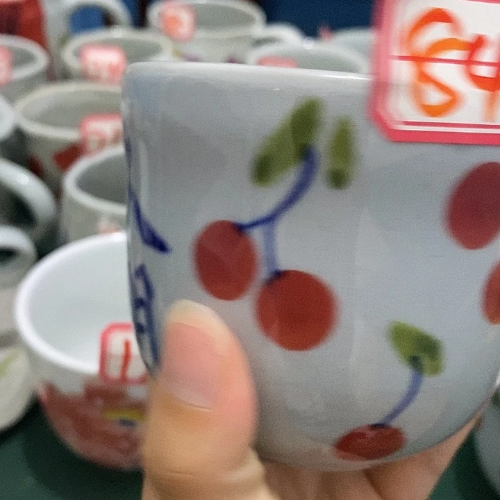 景德镇陶瓷手绘84号手握杯