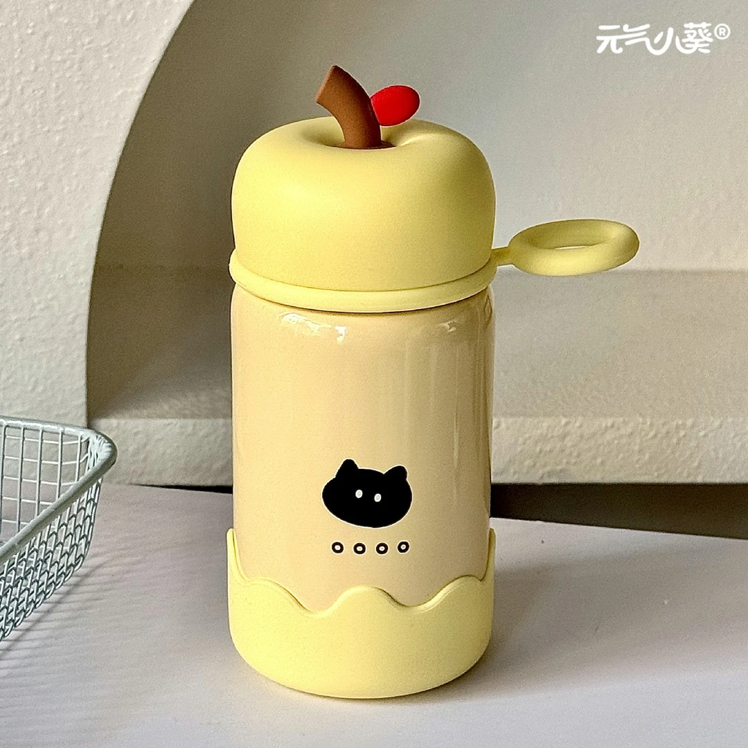 可爱小巧保温杯女生高颜值2025新款学生316不锈钢口袋杯直饮水杯