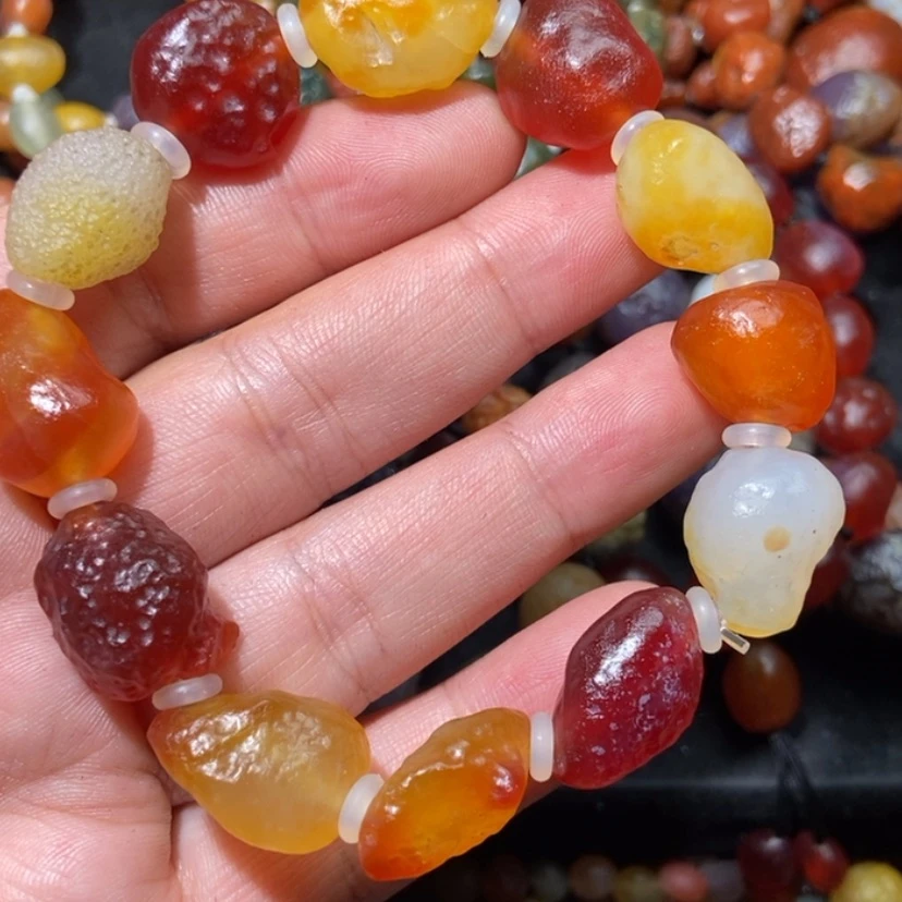 【闪购商品】玛瑙/玉髓项圈合金英*