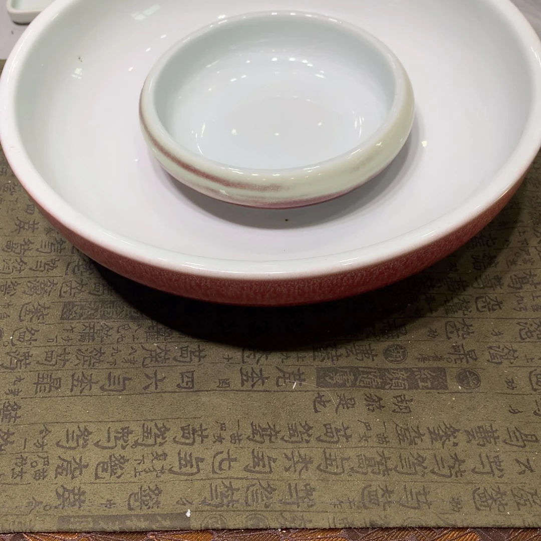 陶景德镇粗陶复古盘碗碗微瑕