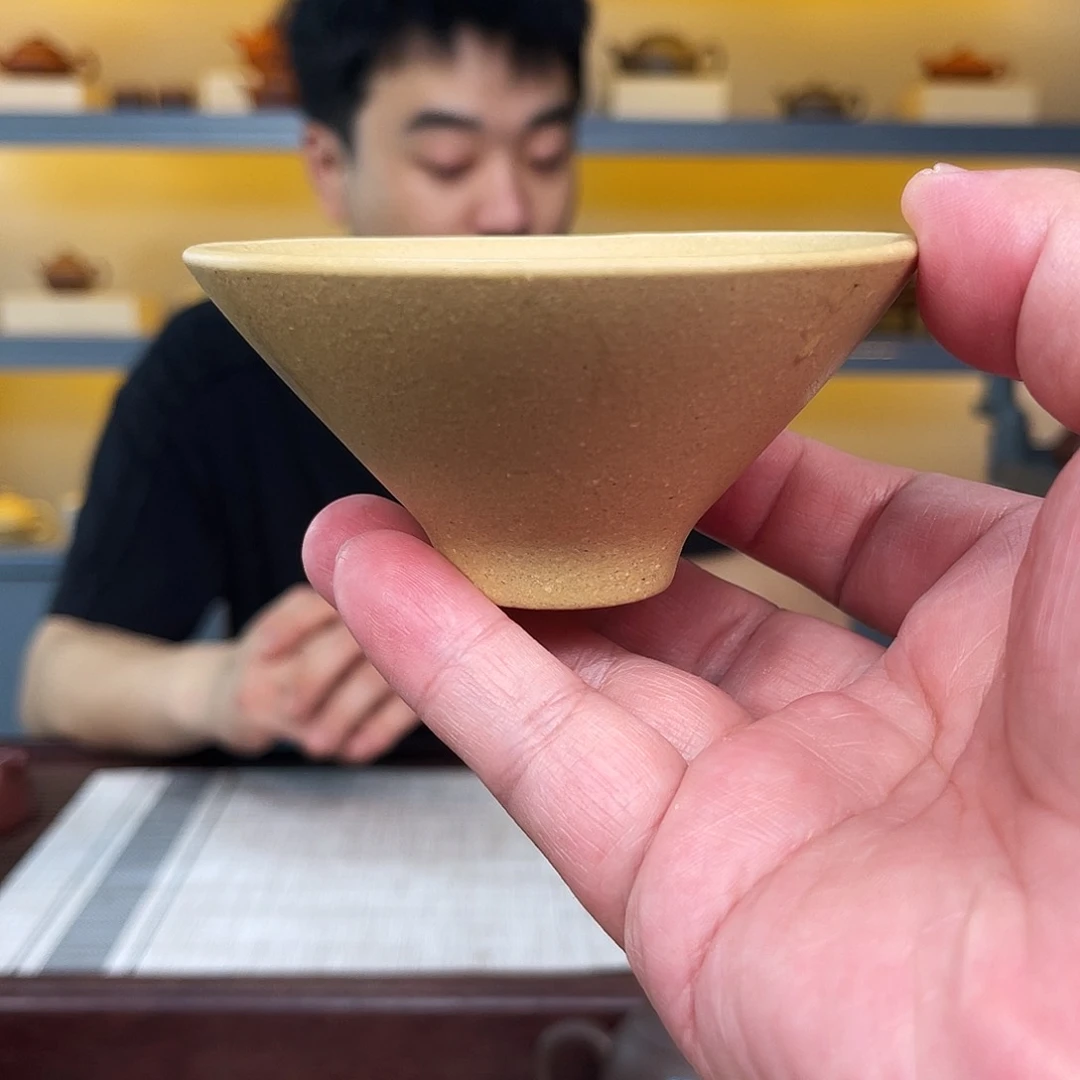 茶壶紫砂本绿斗笠杯