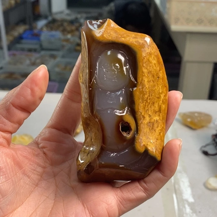 玛瑙/玉髓吊坠(不含链)未镶嵌