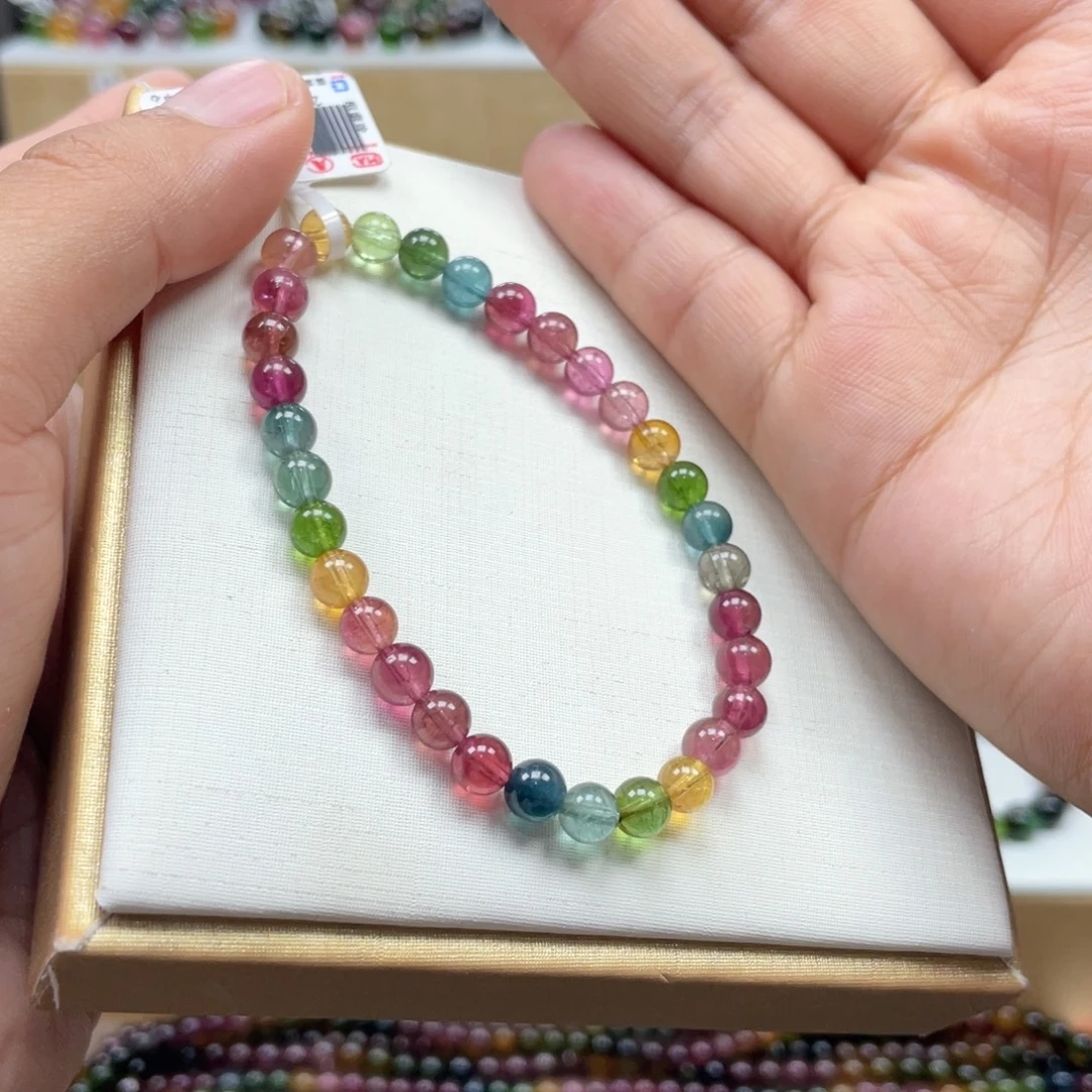 未镶嵌手串碧玺5.8mmmmmmmmmm