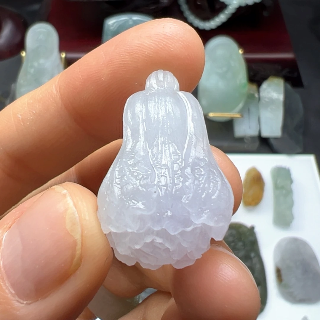 未镶嵌定制翡翠盘***?缅甸翡翠A货