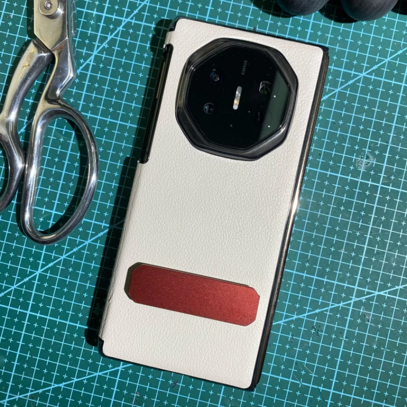 适用华为matext非凡大师手机壳真皮铰链保护套x6x5x3典藏版男女款