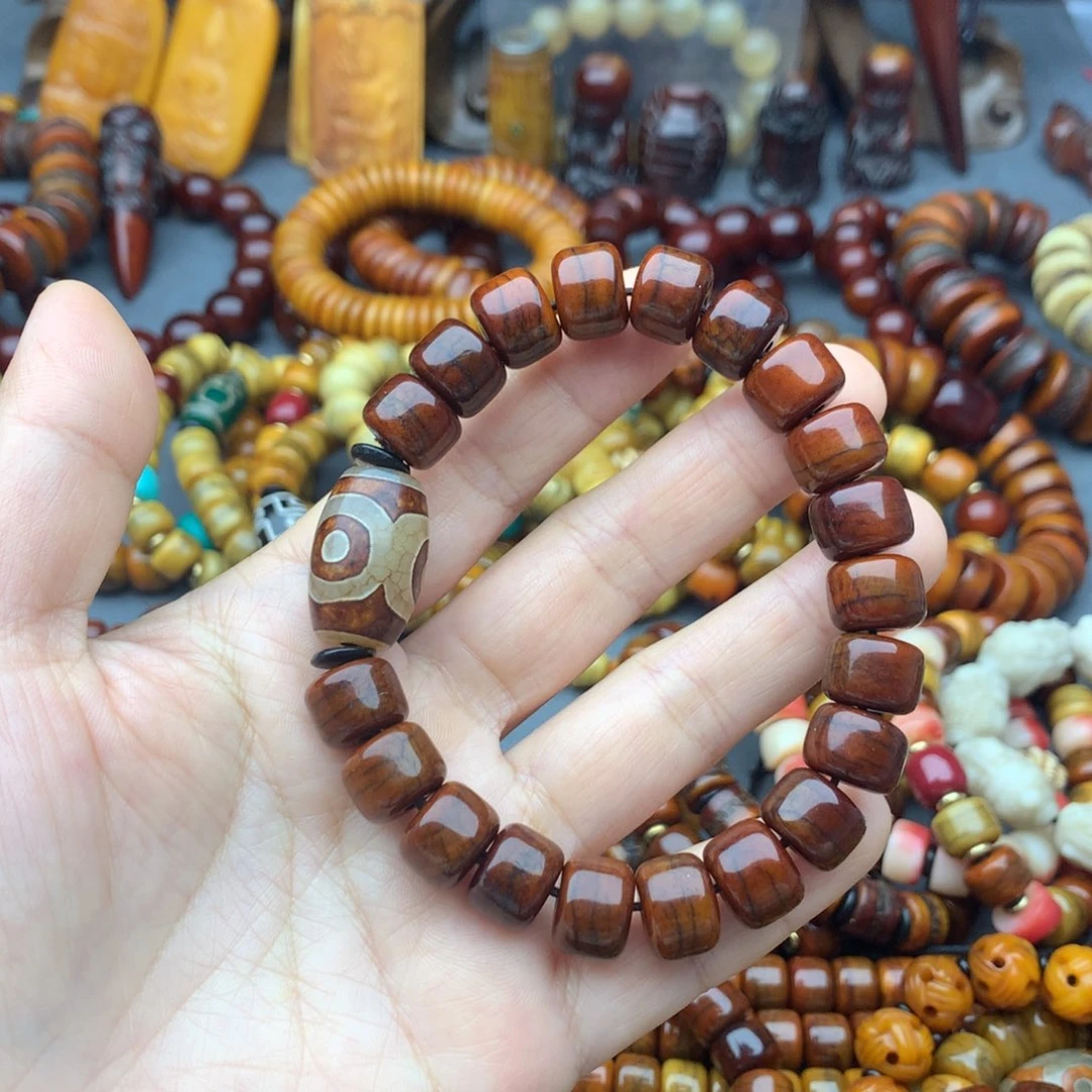 清***行牛骨手串/手链牦牛骨手串