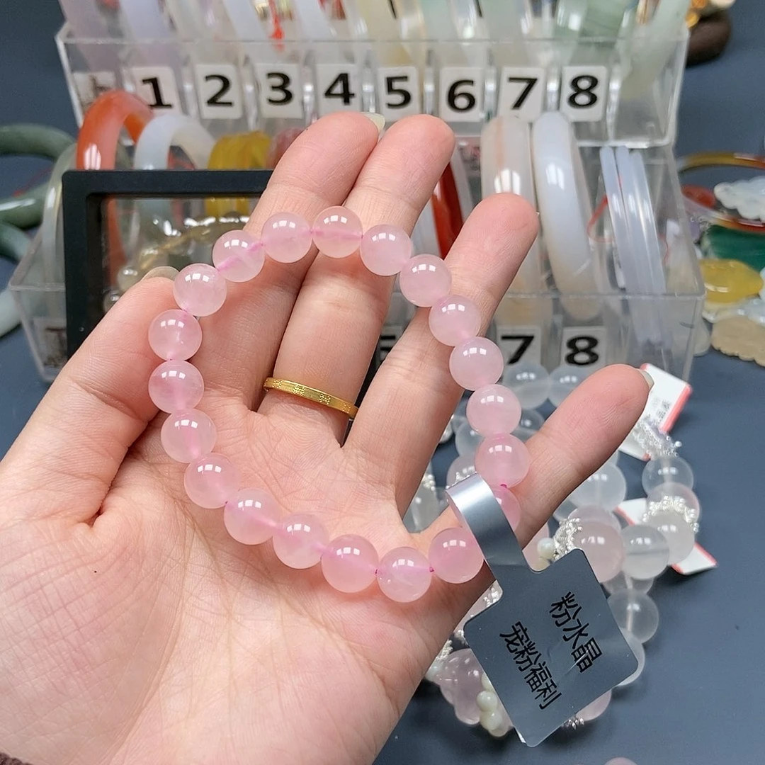 石英质玉手串未镶嵌32