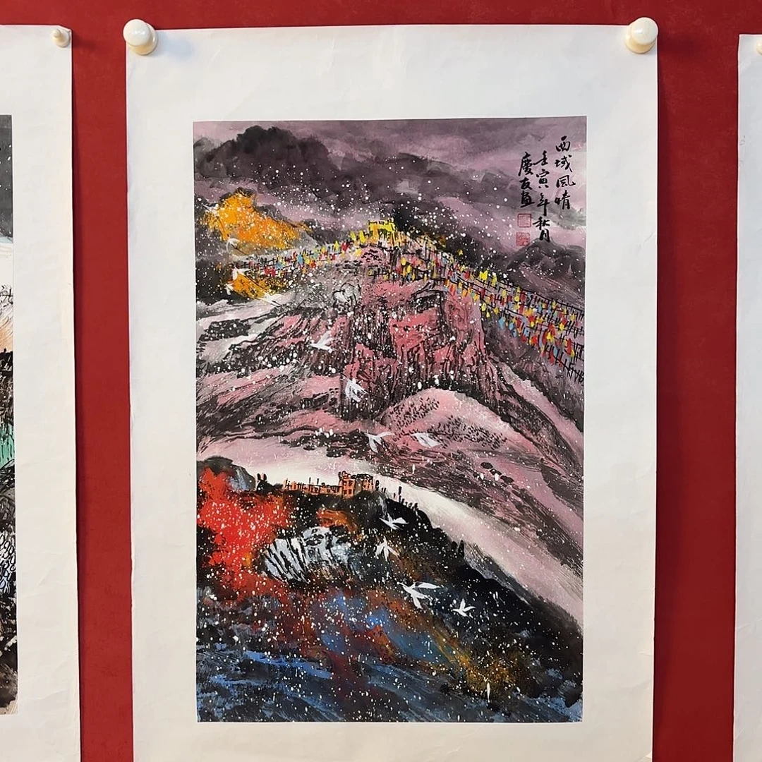 横款精品书画作品欣赏