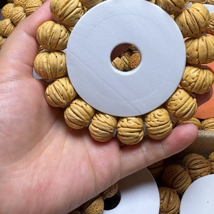 手串桃核树王纽扣