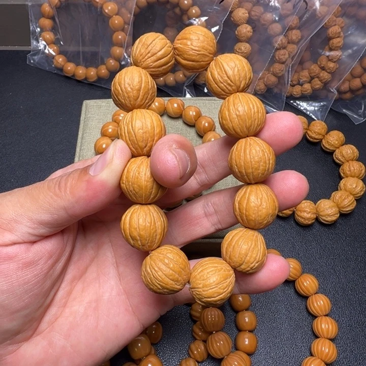 一***北猴头核桃手串素啊啊啊