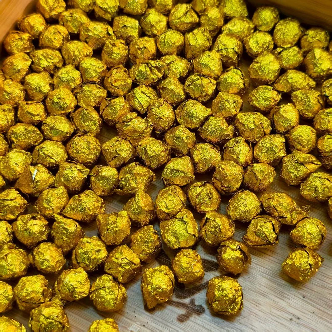 【15090-99】圆 金 老茶膏 普洱茶 熟茶 100克 送茶样