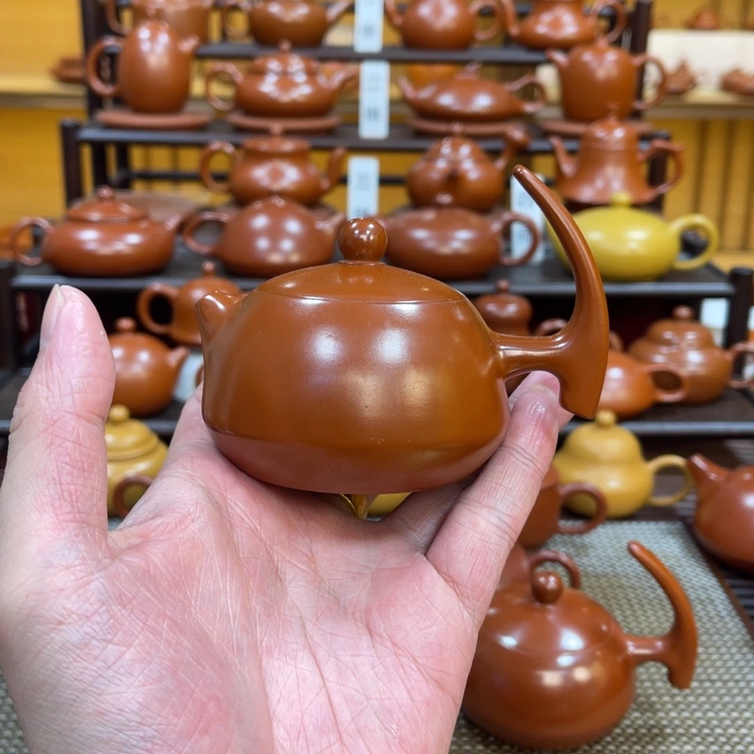 鲍***林紫砂茶壶半把 150cc