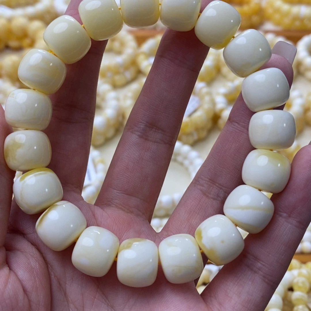 琥珀未镶嵌手链琥珀