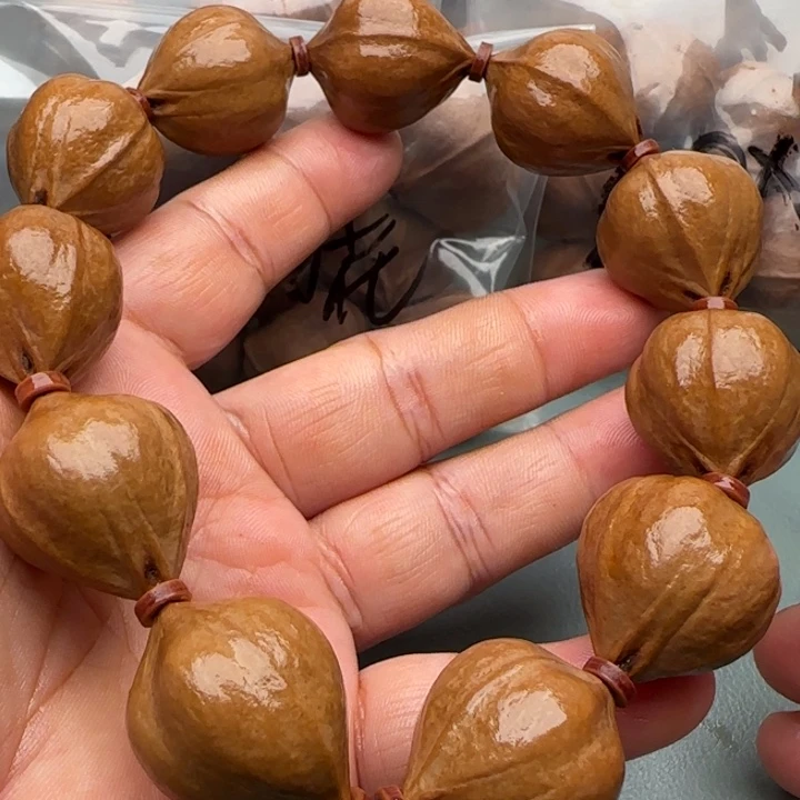 橄榄核手串橄榄核原皮铁核三面佛