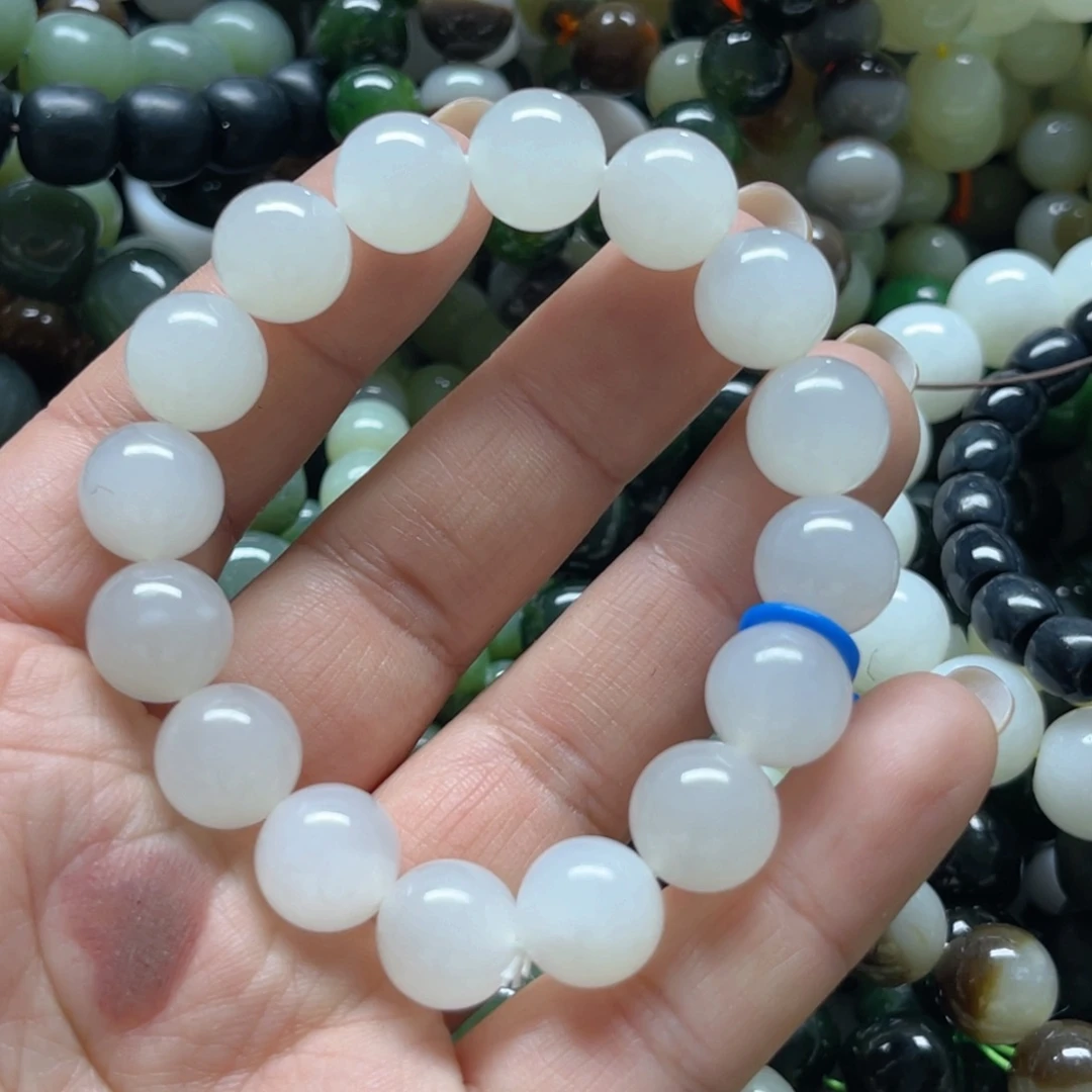 和田玉手链未镶嵌