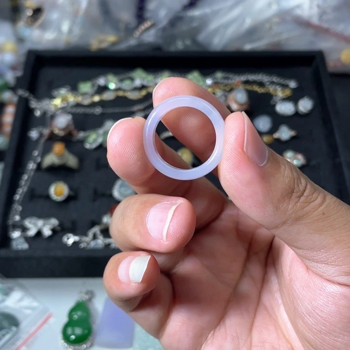 玛瑙/玉髓戒指合金