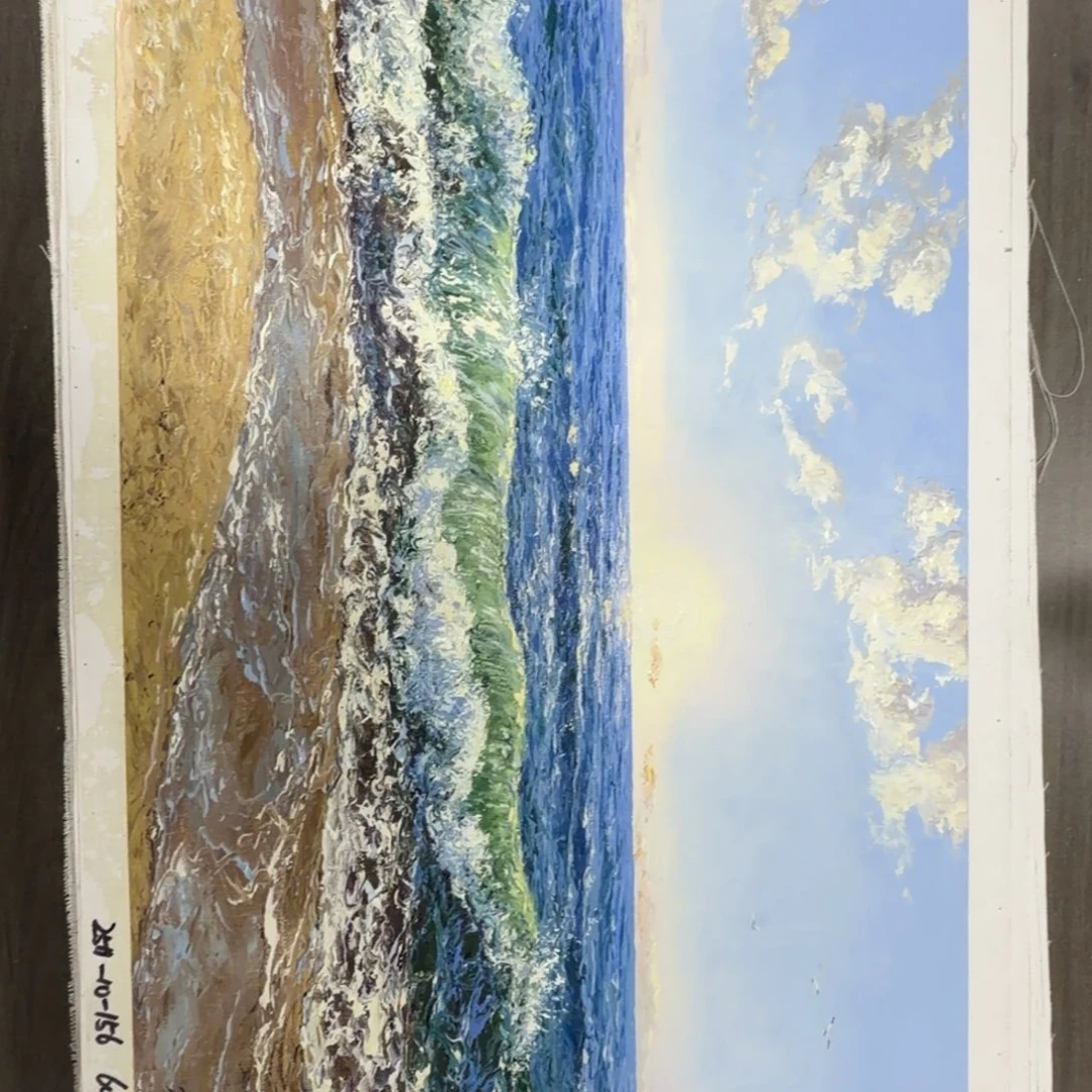 油画加油加油努力加油努力