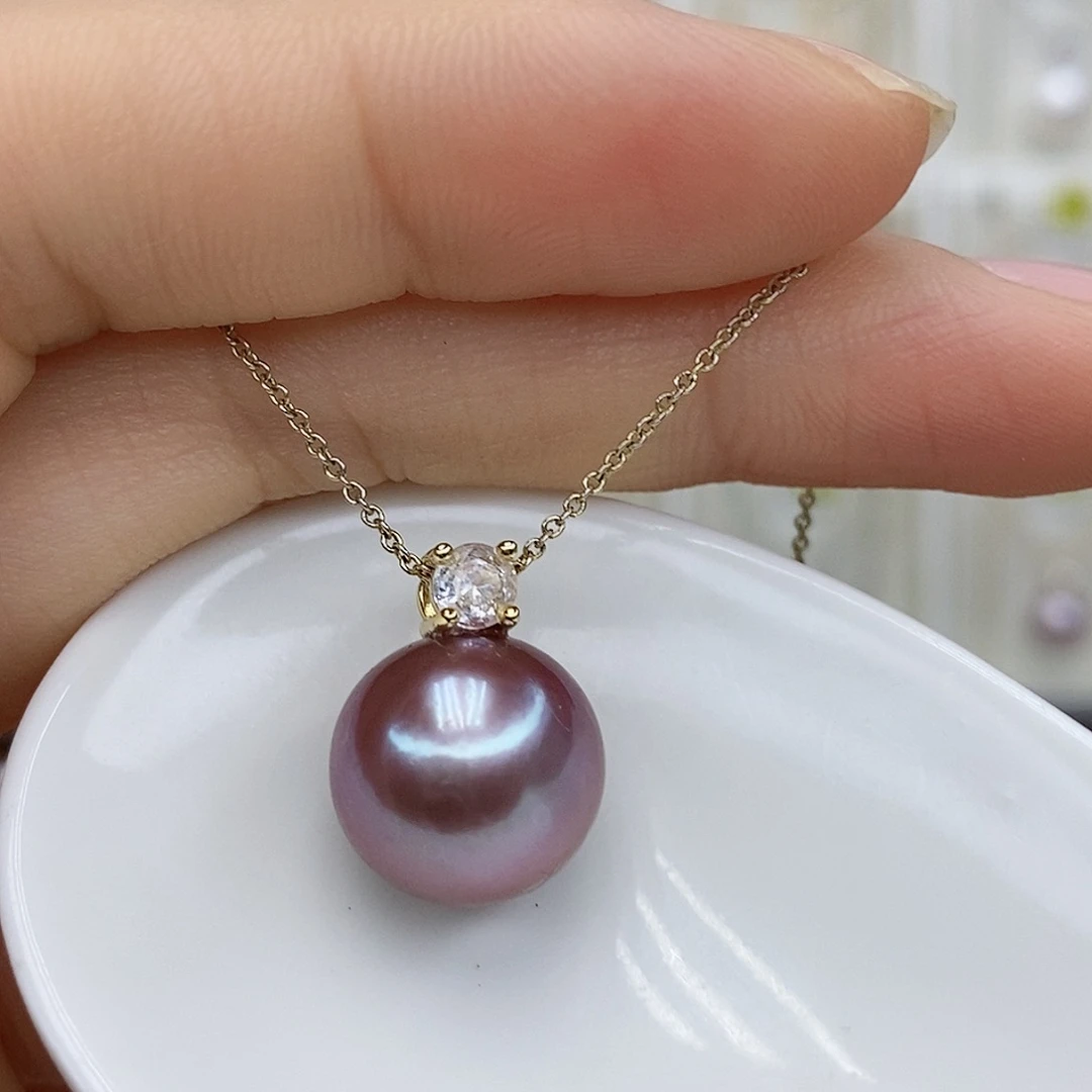 淡水珍珠合金颈饰