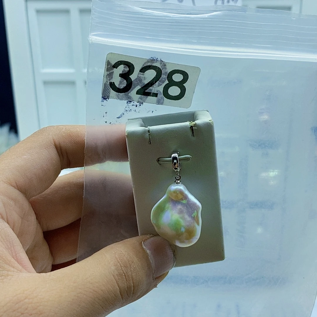 颈饰合金淡水珍珠