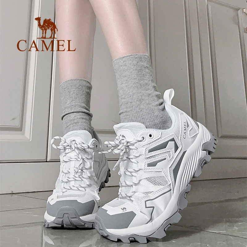 【种草】骆驼昆仑山透网登山鞋百搭男女鞋潮流运动透气徒步鞋户外鞋