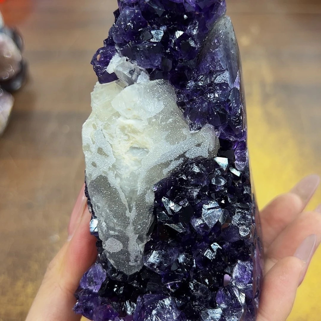 紫晶摆件未镶嵌福利