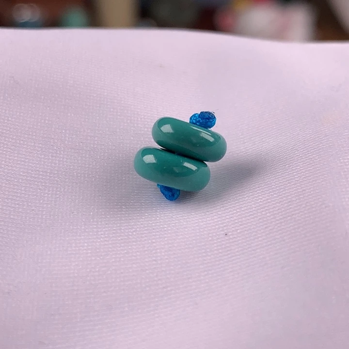 绿松石未镶嵌珠宝奇石7.8x3mm