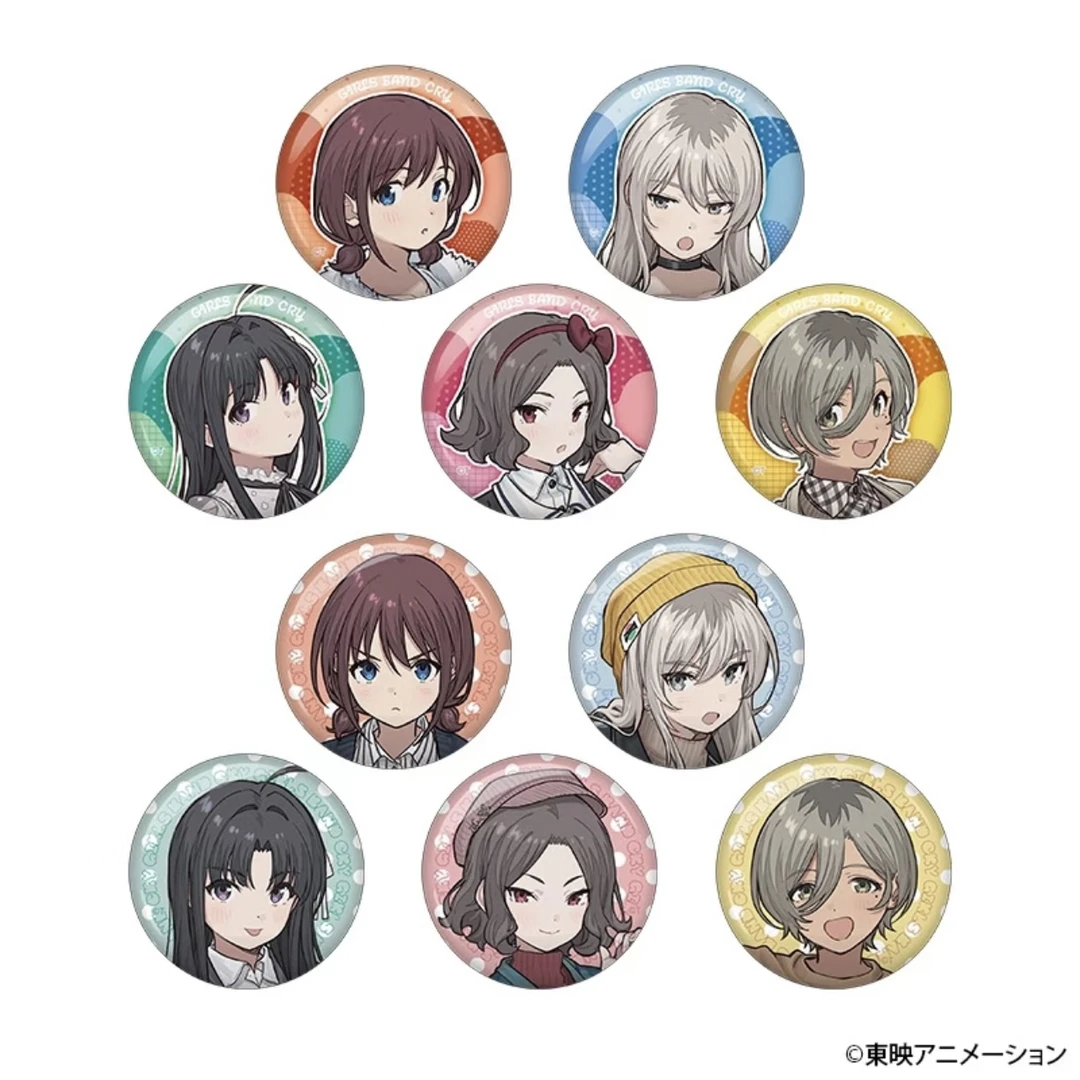 【哭泣少女乐队】GBC夜水母联动吧唧 盲盒代拆