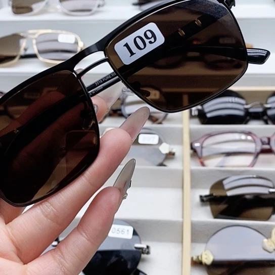 分体款纯天然水晶眼镜