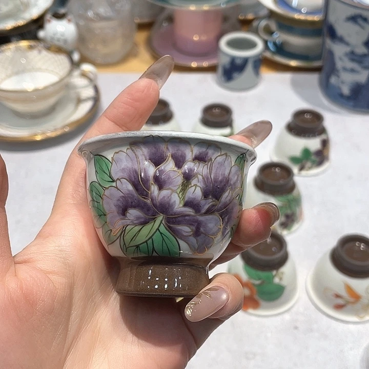 精品进口瓷器瓷片榕