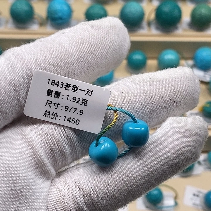 绿松石未镶嵌颈饰