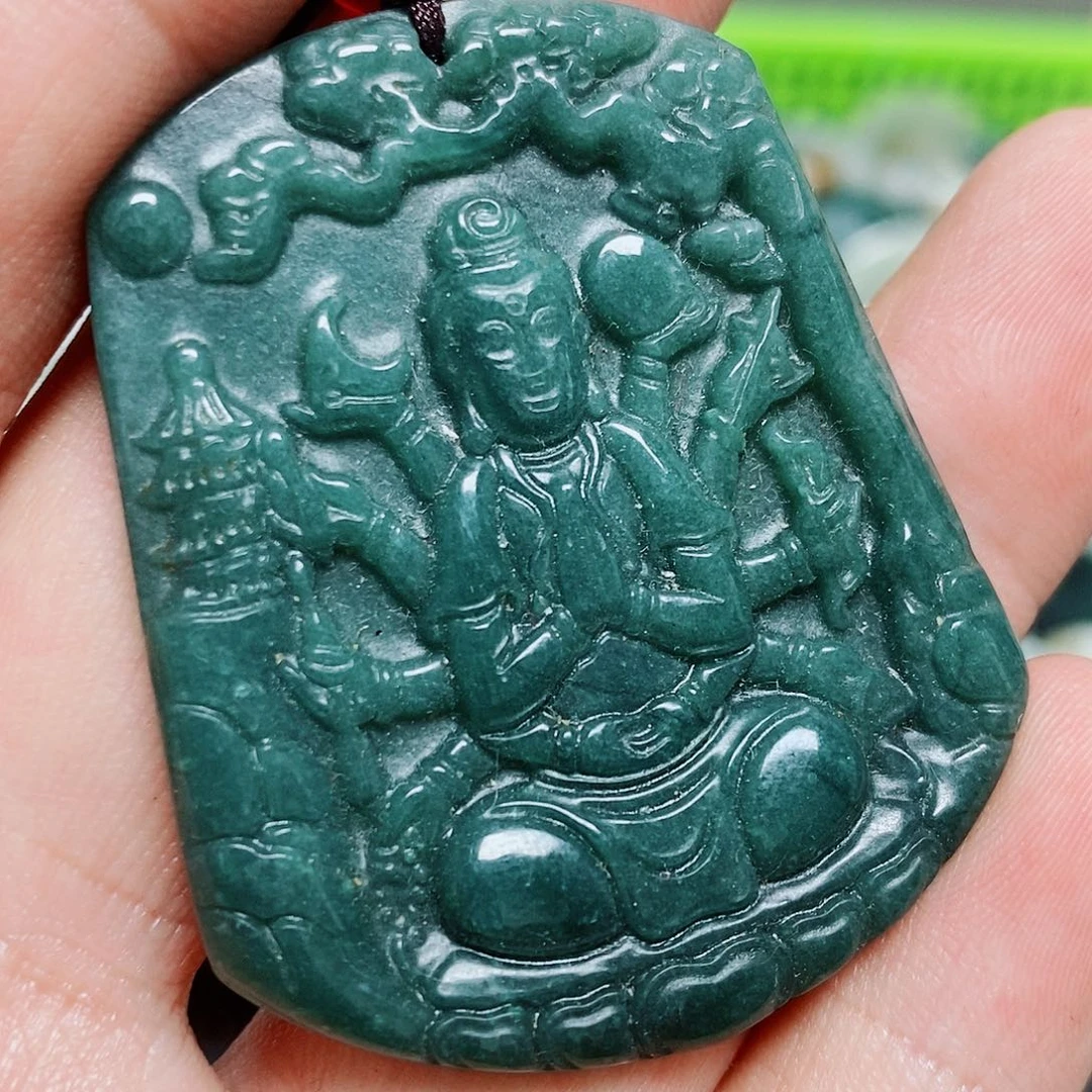 颈饰未镶嵌翡翠纯天然