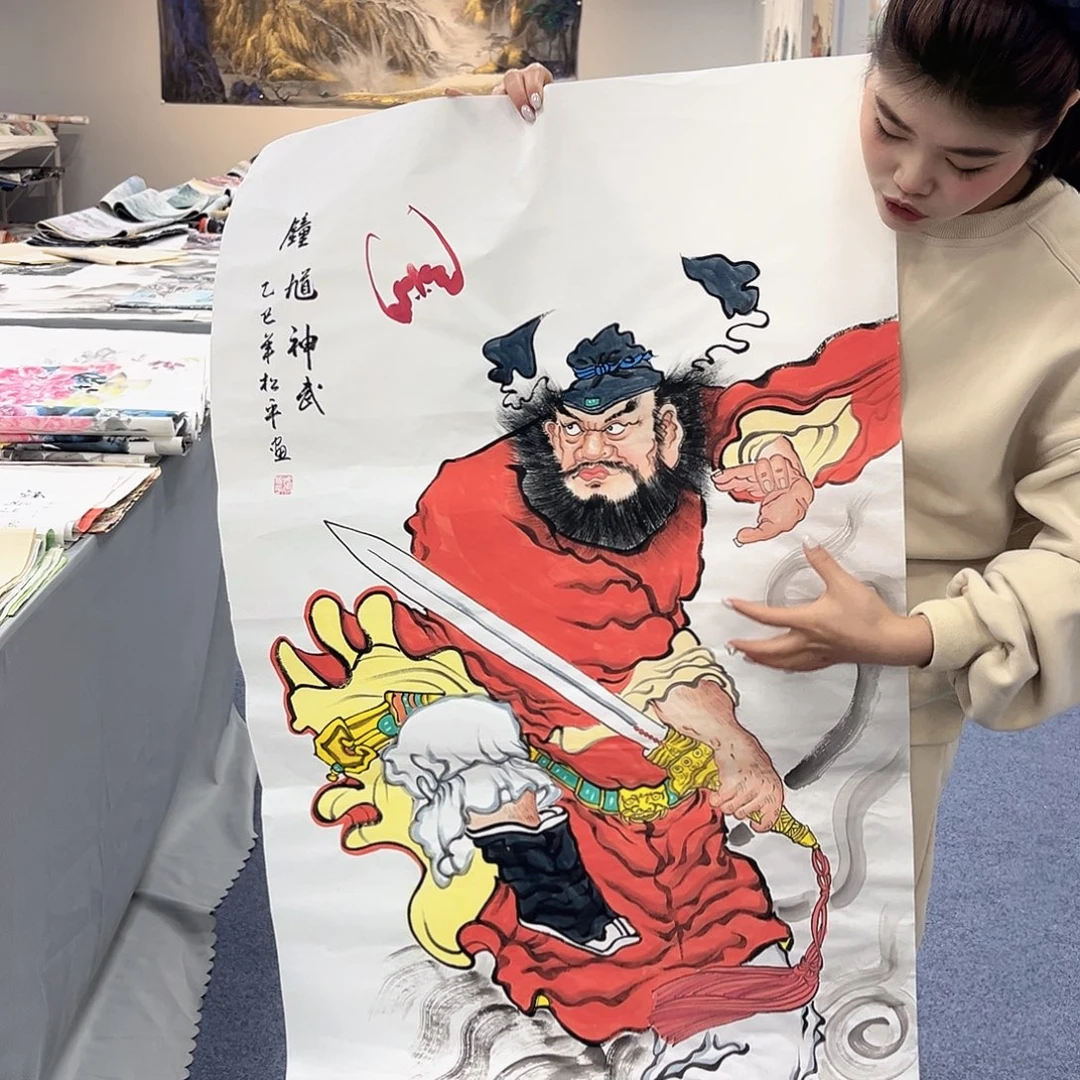 国画国画作品宣纸纯手绘
