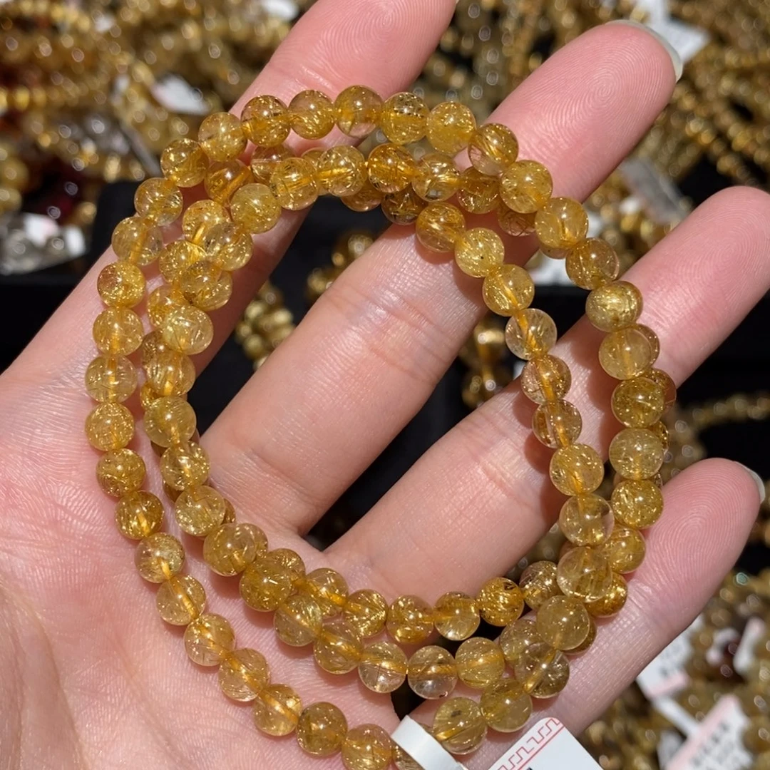 水晶未镶嵌手串手串