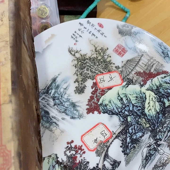 瓷片工艺品瓷片瓷片