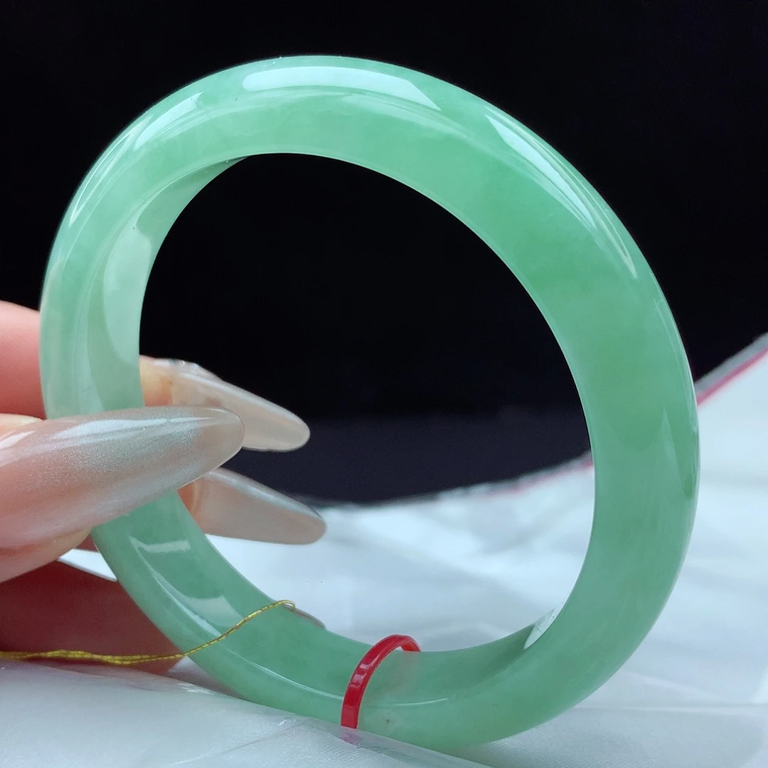 未镶嵌手镯翡翠55圈381