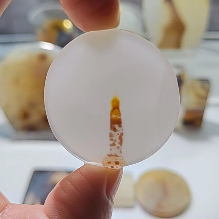 玛瑙/玉髓未镶嵌吊坠(不含链)4号