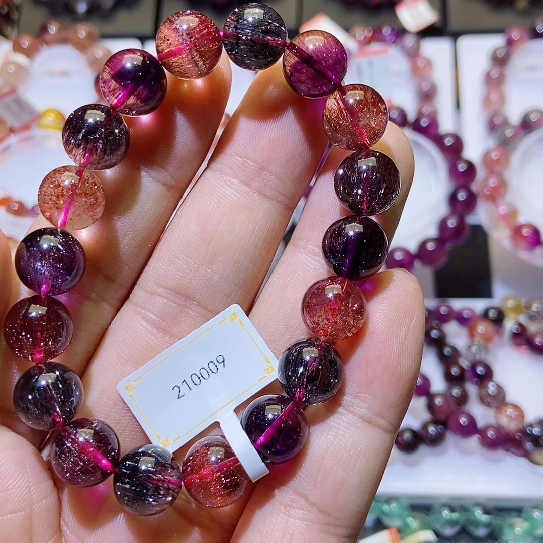 未镶嵌手链水晶超七11.5