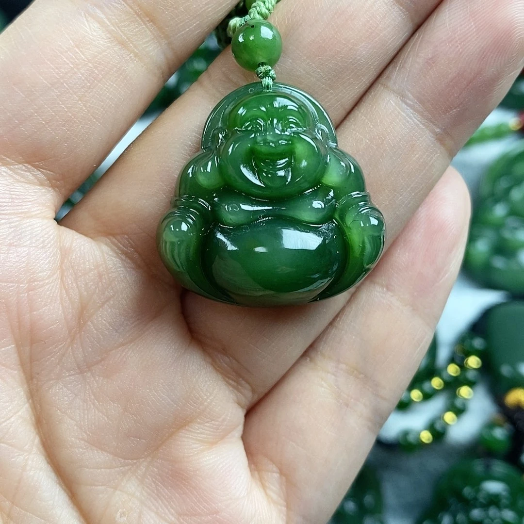 和田玉（碧玉）未镶嵌颈饰