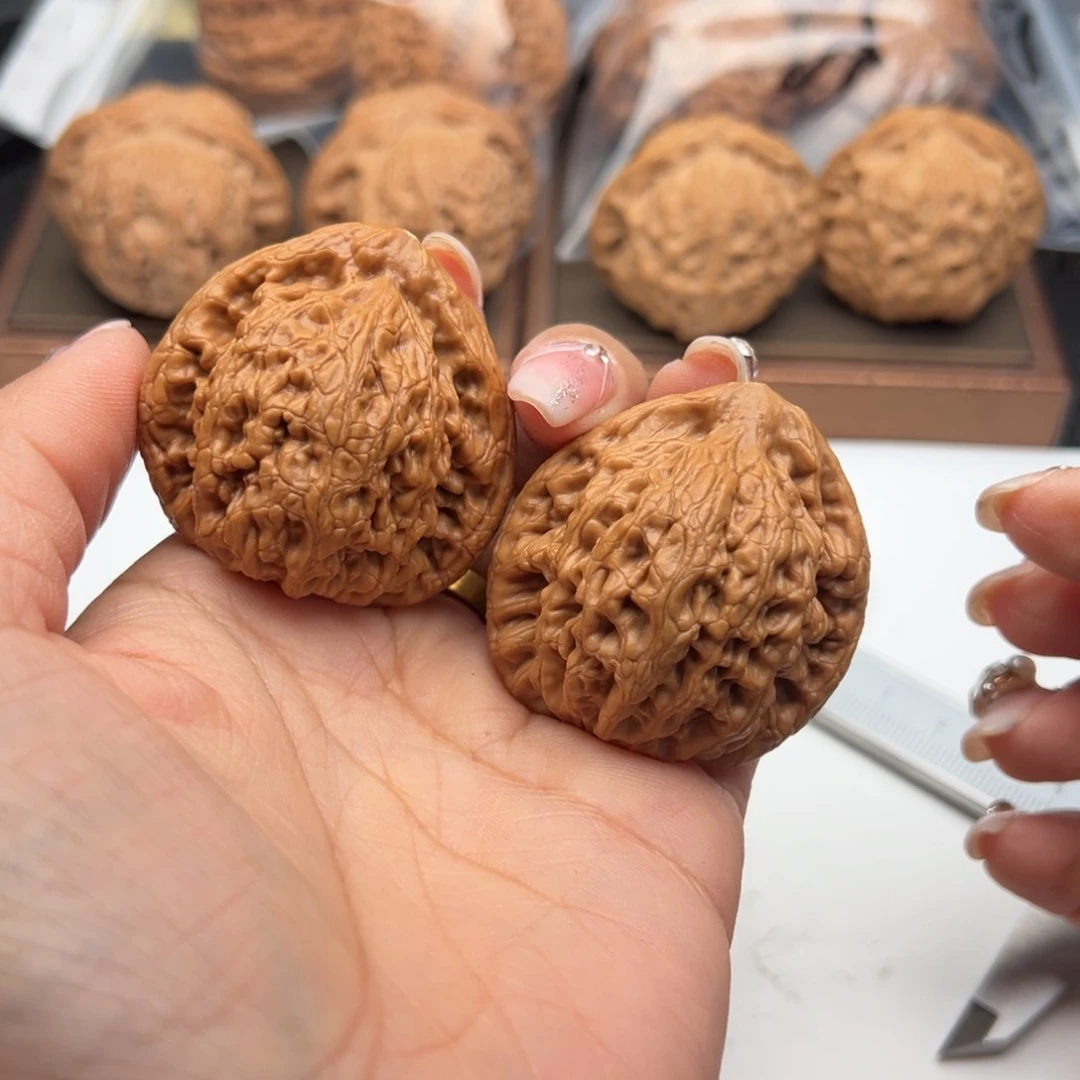 文玩核桃把件金公子42