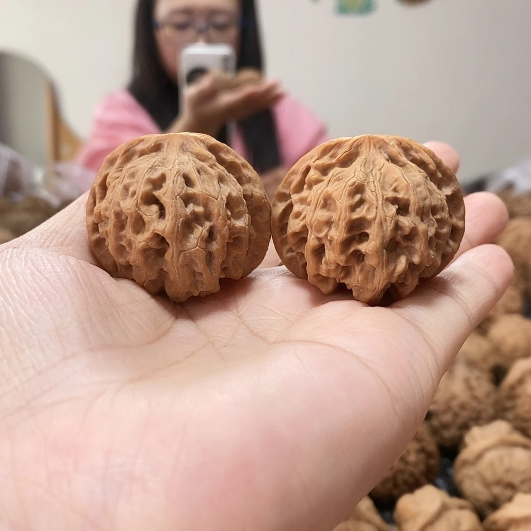 文玩核桃吊坠苹果37+修