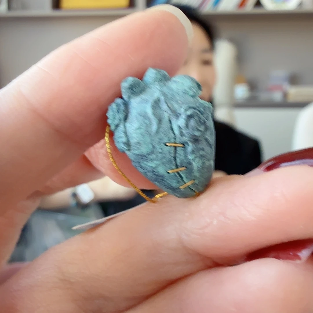 绿松石未镶嵌珠宝奇石