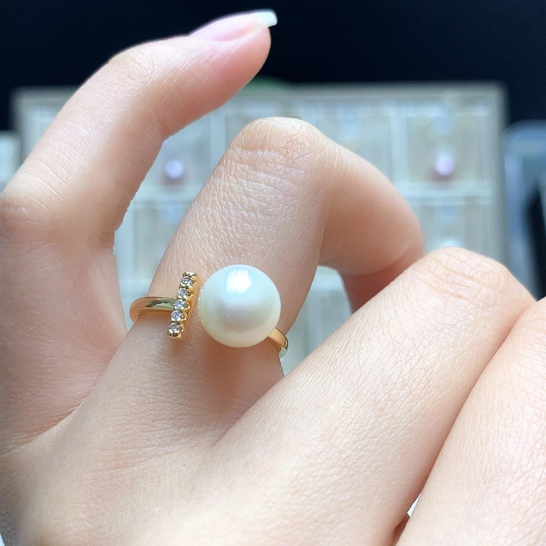 淡水珍珠合金颈饰