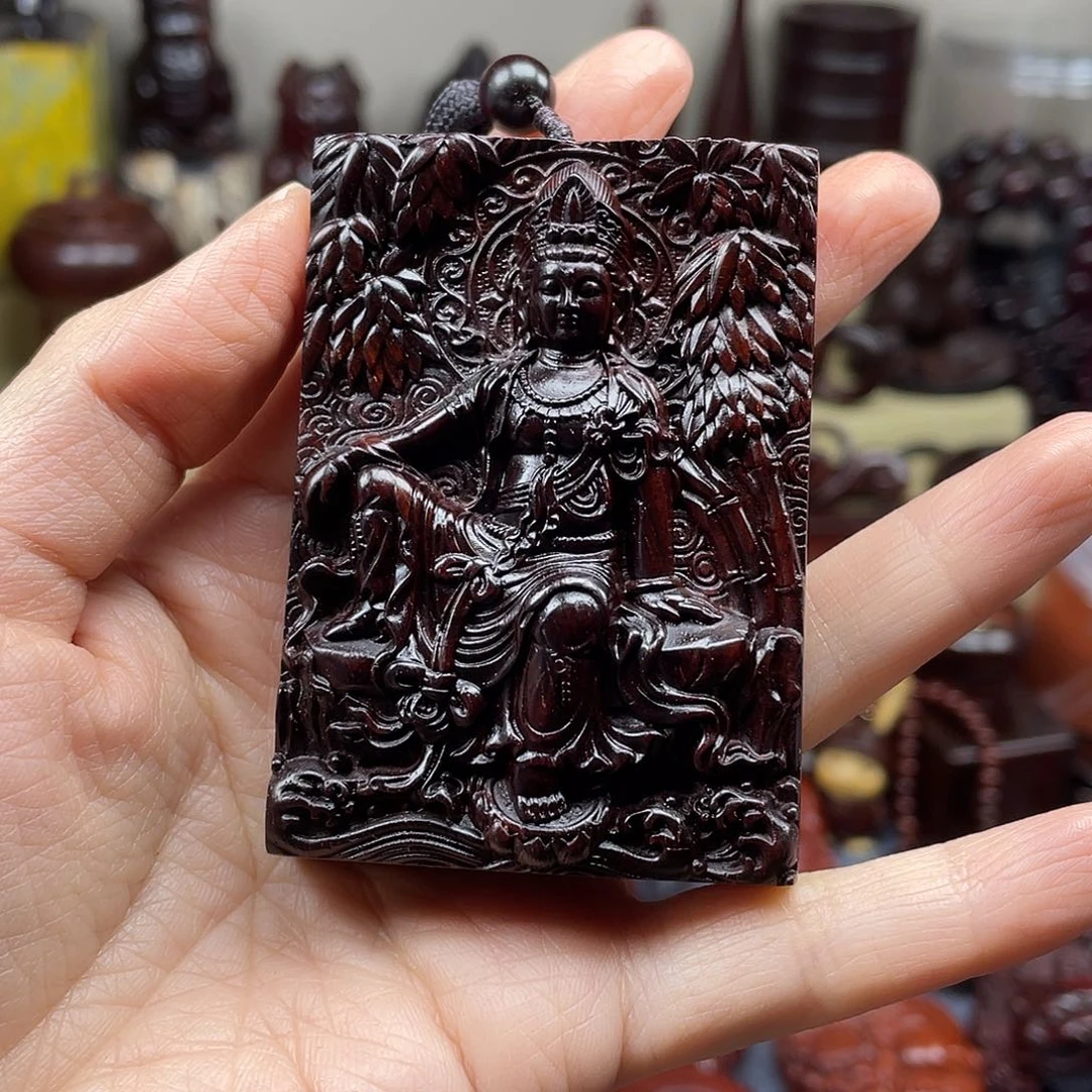 哦***嗬檀香紫檀（小叶紫檀）大观音